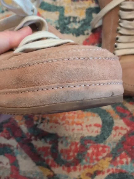 Ann Demeulemeester blush suede sneakers 37 - Picture 10 of 10